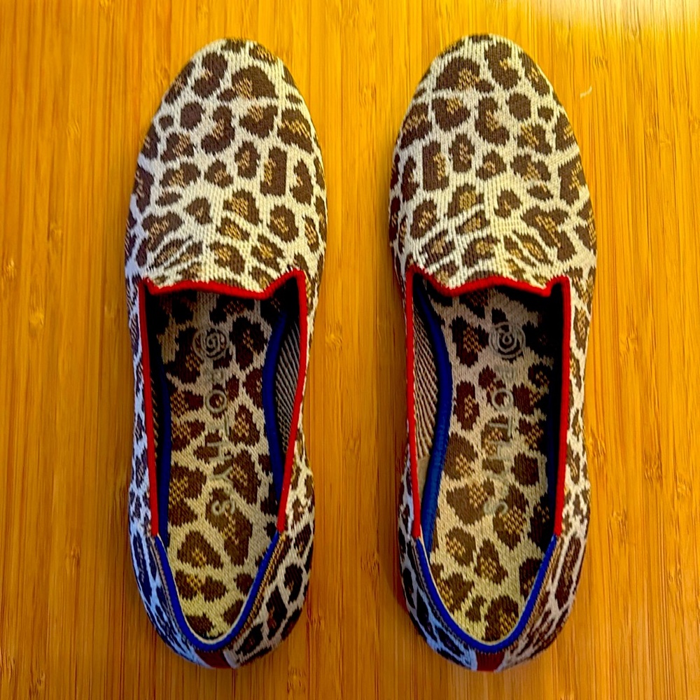 Rothy’s Leopard Print Loafer - Never worn